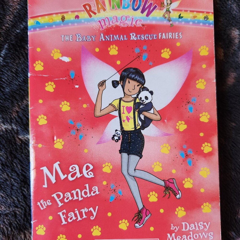 Rainbow Magic-The Babie Animal Rescue Fairies -Mae And The Panda Fairy Kids Book
